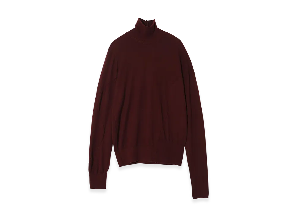 UNDERCOVER Cashmere Wool Turtleneck Knit "Bordeaux"