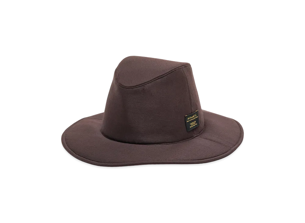 UNDERCOVER x Kijima Takayuki Padded Silk Blend Wool Hat "Dark Brown"