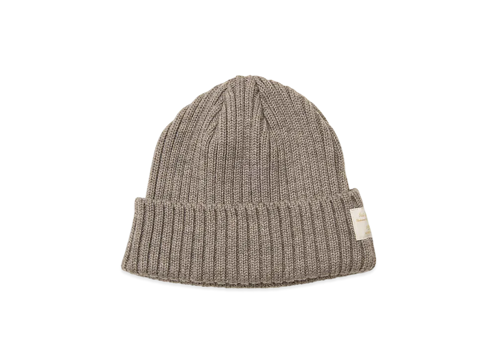 UNDERCOVER x Kijima Takayuki Wool Ribbed Knit Cap "Gray Beige"