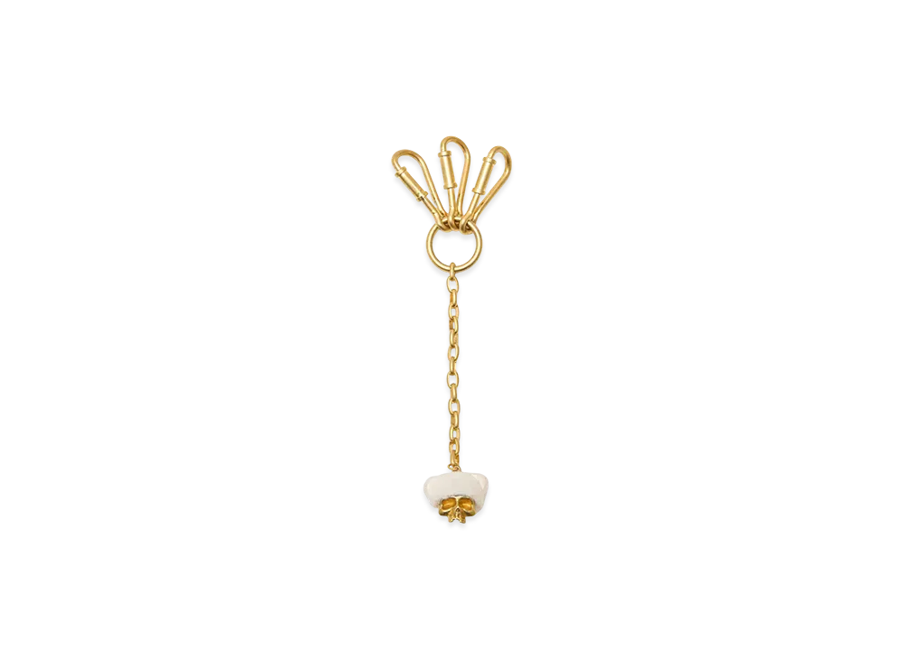 UNDERCOVER Brass Chain Keychain "Gold"