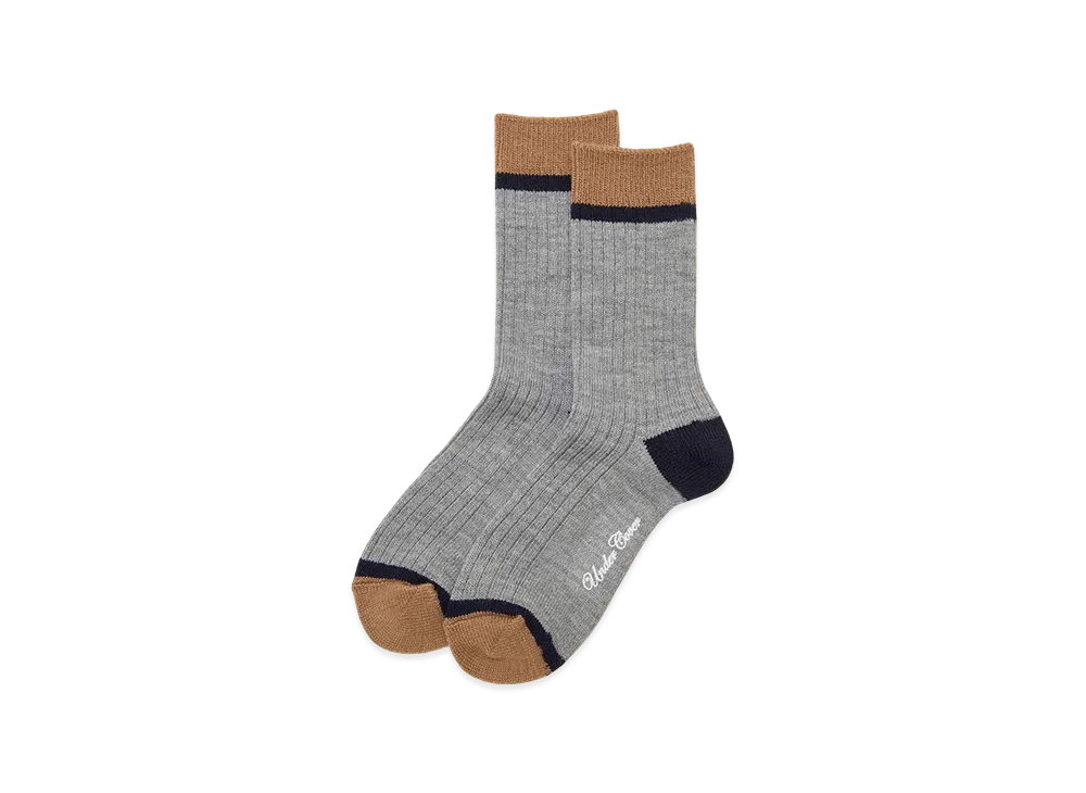UNDERCOVER Acrylic Ribbed Socks "Gray"