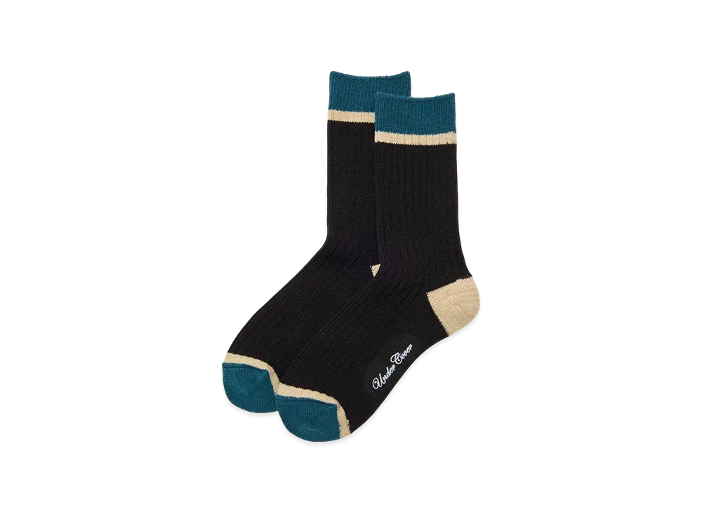 UNDERCOVER Acrylic Ribbed Socks "Black"