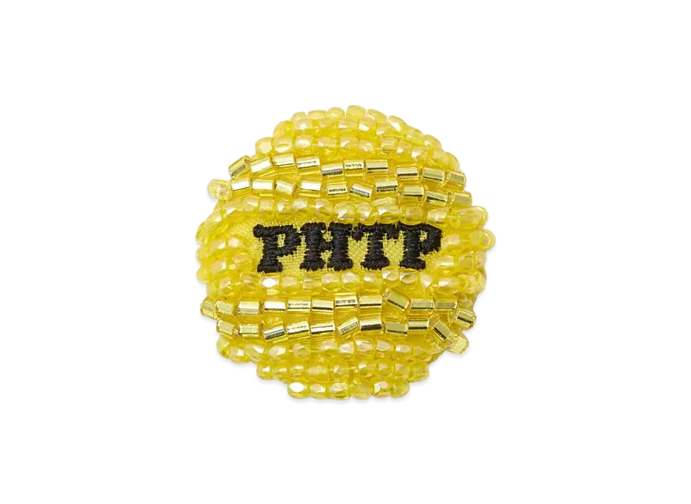 UNDERCOVER Silk Fabric Badge "Yellow"