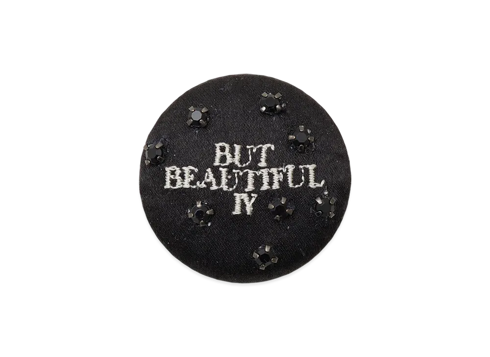 UNDERCOVER Silk Fabric Badge "Black"