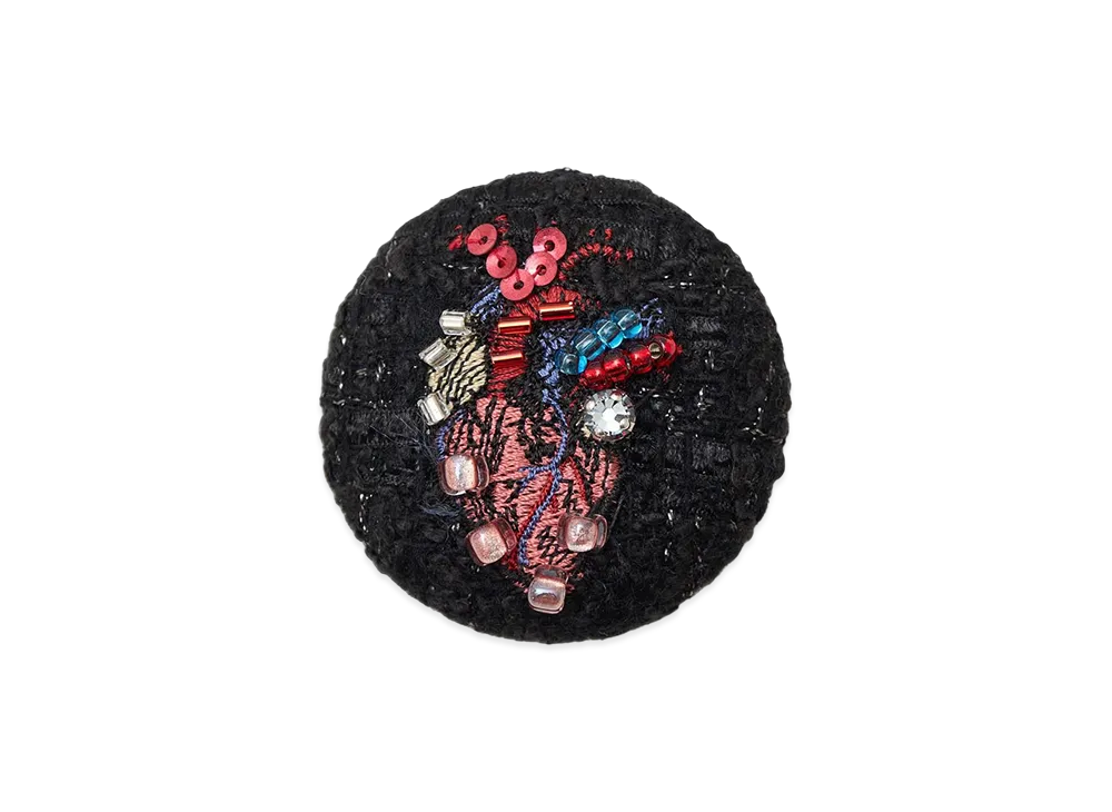 UNDERCOVER Fabric Badge "Black"