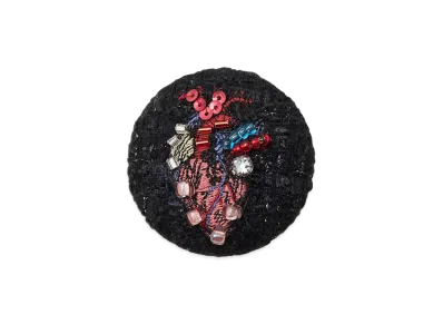 UNDERCOVER Fabric Badge "Black"