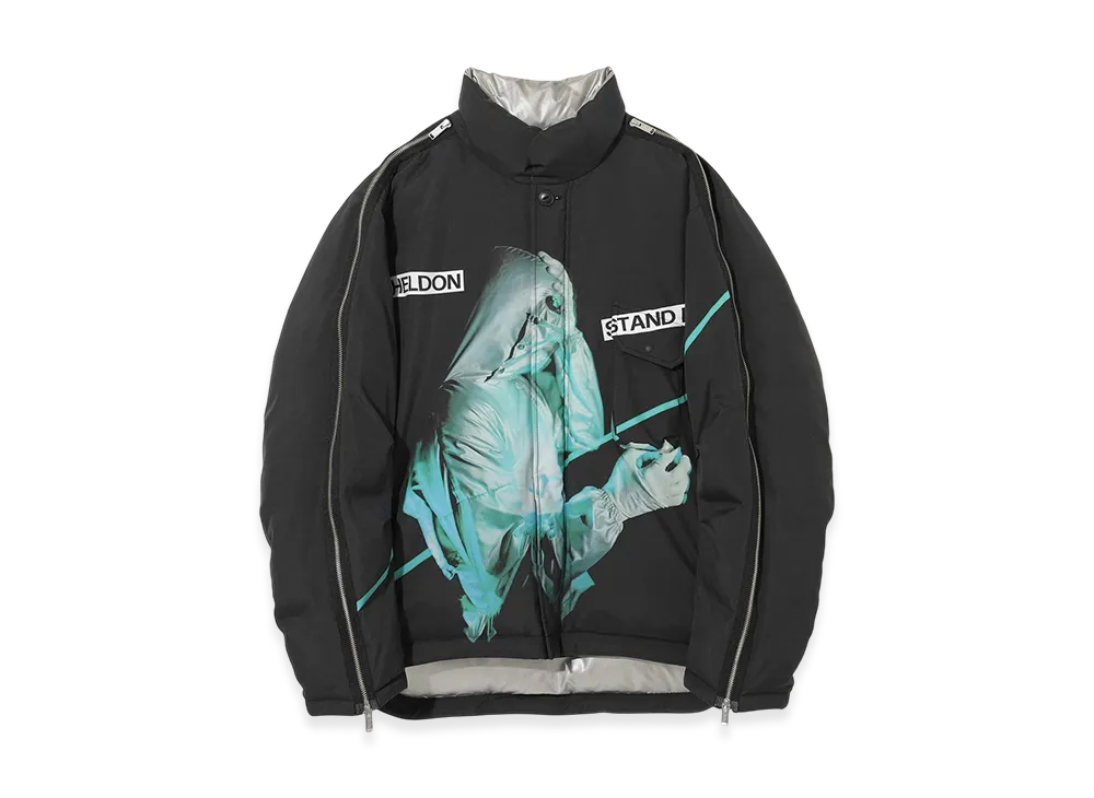 UNDERCOVER Polyester Down Jacket "Black"