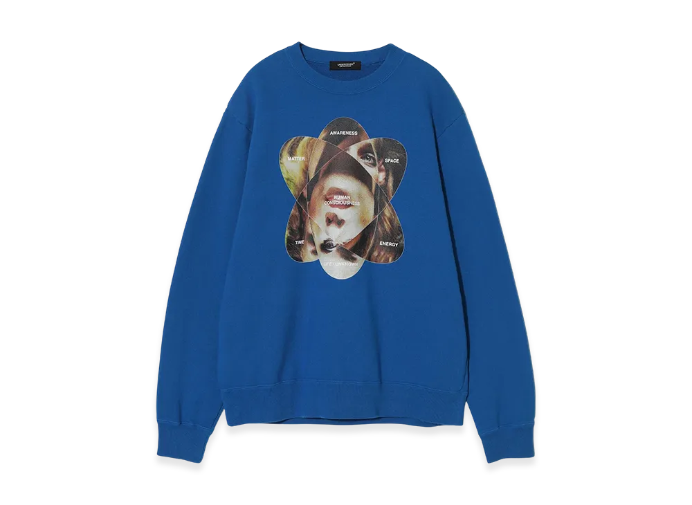 UNDERCOVER Cotton Sweat Pullover "Blue"