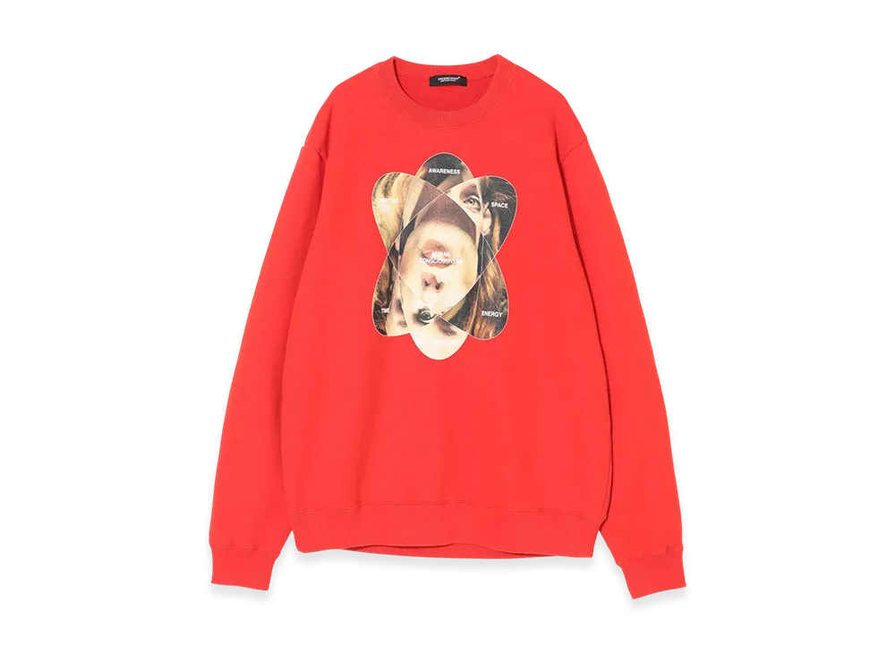 UNDERCOVER Cotton Sweat Pullover "Red"