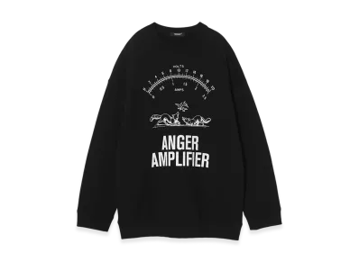 UNDERCOVER Cotton Sweat Big Pullover "Black"