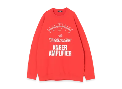 UNDERCOVER Cotton Sweat Big Pullover "Red"