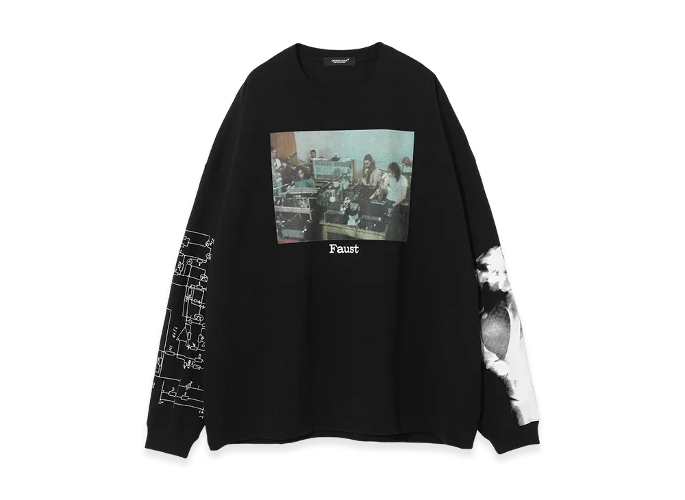 UNDERCOVER Cotton Wide Long Sleeve T-Shirt "Black"
