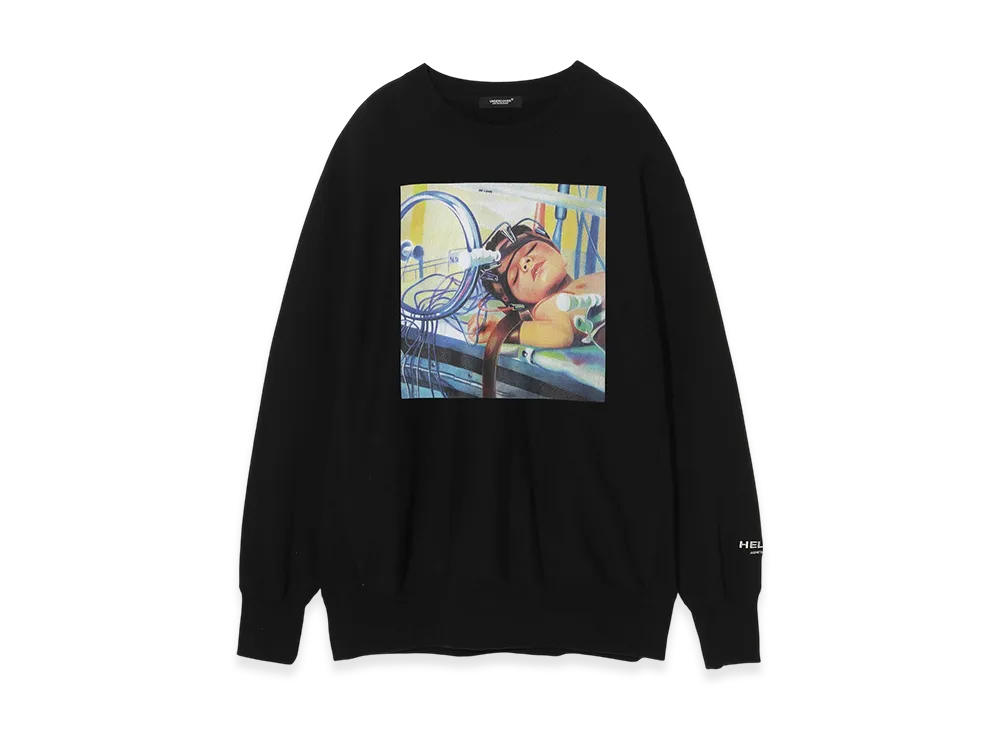 UNDERCOVER Cotton Sweat Pullover "Black"