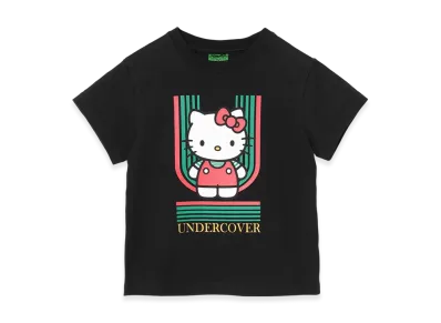 UNDERCOVER x Sanrio Kids Cotton T-Shirt (Hello Kitty) "Black"