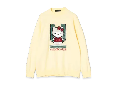 UNDERCOVER x Sanrio Cotton Sweat Pullover (Hello Kitty) "Ivory"