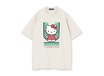 UNDERCOVER x Sanrio Cotton T-Shirt (Hello Kitty) "Light Gray"