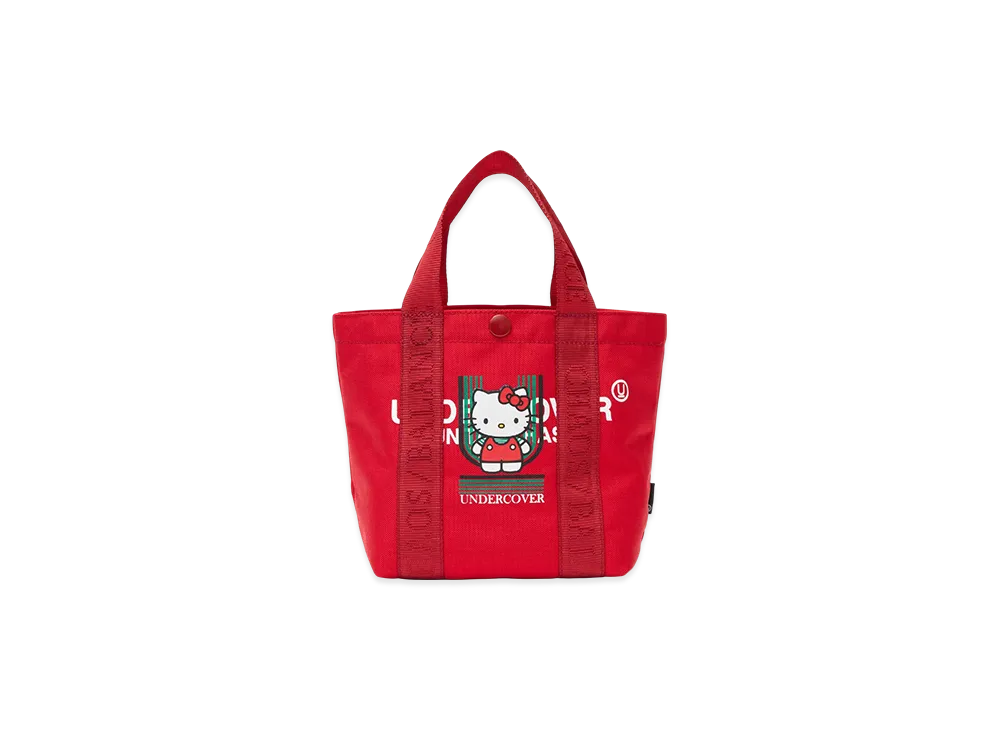 UNDERCOVER x Sanrio Nylon Tote Bag (Hello Kitty) "Red"