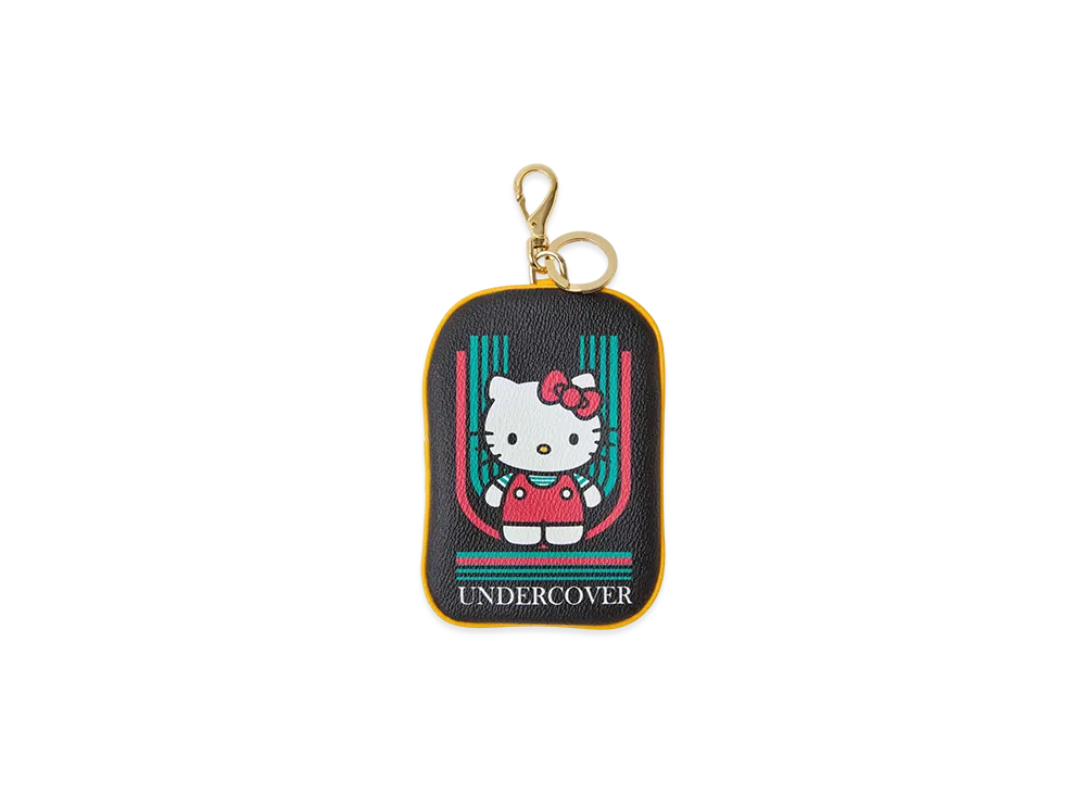 UNDERCOVER x Sanrio PVC Pouch Brass Keyring (Hello Kitty) "Black"
