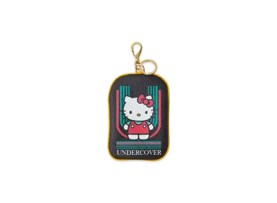 UNDERCOVER x Sanrio PVC Pouch Brass Keyring (Hello Kitty) "Black"
