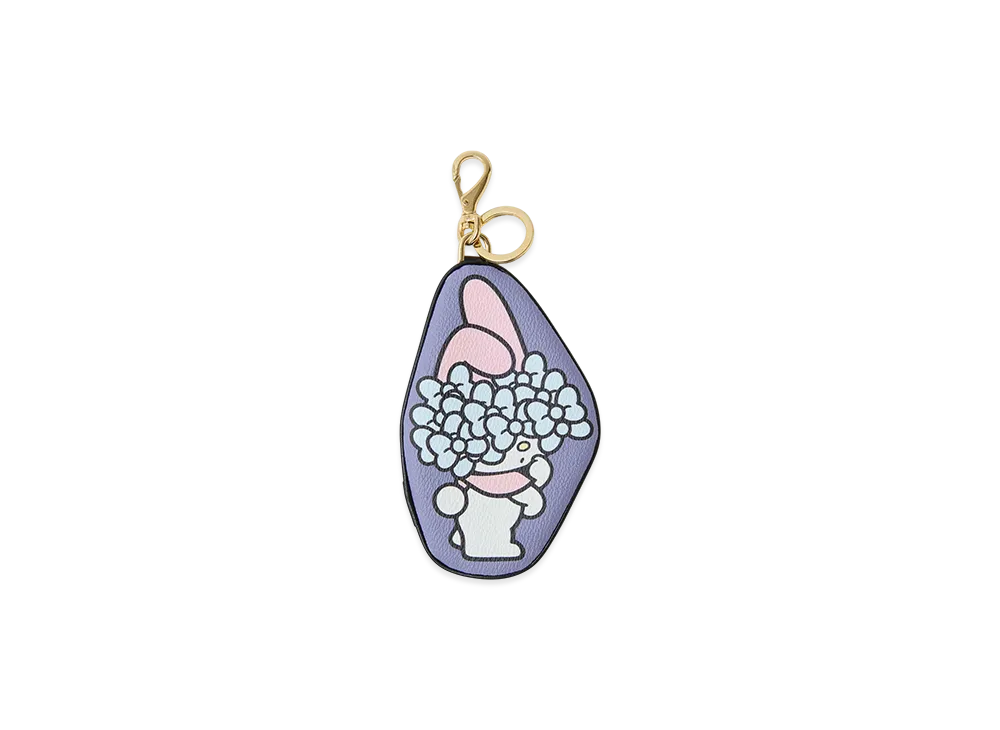 UNDERCOVER x Sanrio PVC Pouch Brass Keyring (My Melody) "Purple"