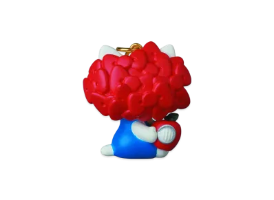 UNDERCOVER x Sanrio x MEDICOM TOY GILAPPLE Keychain (Hello Kitty) "Red"
