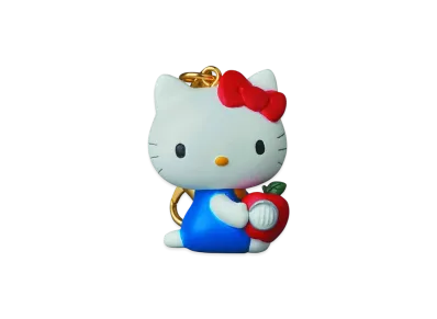 UNDERCOVER x Sanrio x MEDICOM TOY GILAPPLE Keychain (Hello Kitty) "White"