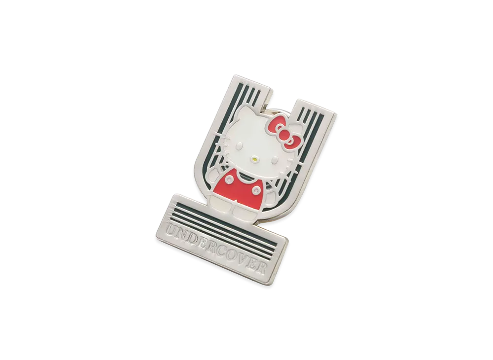 UNDERCOVER x Sanrio Brass Pins (Hello Kitty) "Silver"
