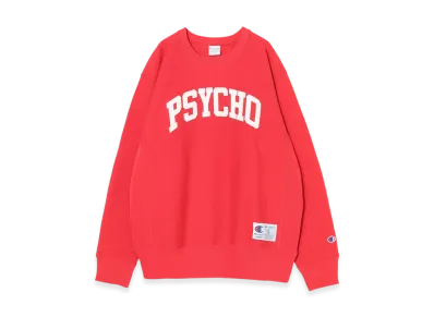 UNDERCOVER x Champion Cotton Fleece Lined Sweat Pullover "Red"