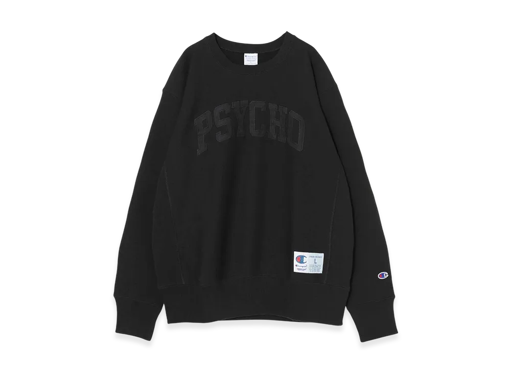 UNDERCOVER x Champion Cotton Fleece Lined Sweat Pullover "Black"