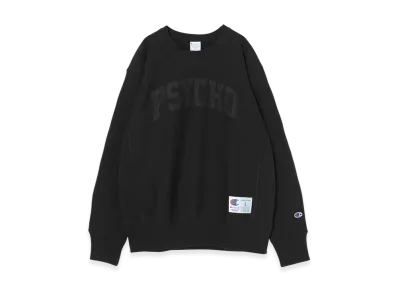 UNDERCOVER x Champion Cotton Fleece Lined Sweat Pullover "Black"