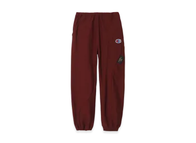 UNDERCOVER x Champion Cotton Polyester Fleece Lined Sweatpants "Bordeaux"