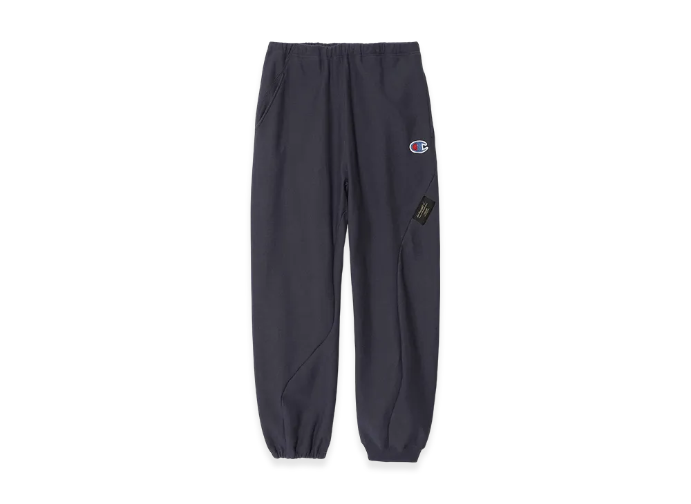 UNDERCOVER x Champion Cotton Polyester Fleece Lined Sweatpants "Navy"