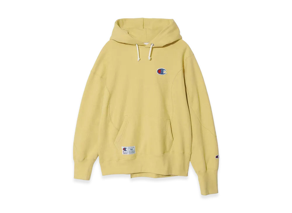 UNDERCOVER x Champion Cotton Polyester Fleece Lined Sweat Hoodie "Light Yellow"