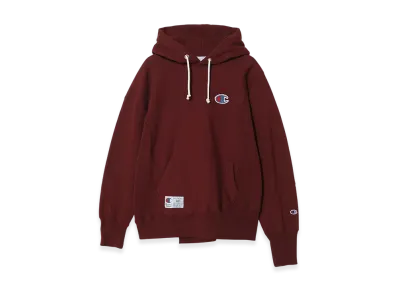UNDERCOVER x Champion Cotton Polyester Fleece Lined Sweat Hoodie "Bordeaux"