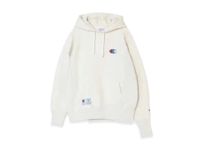 UNDERCOVER x Champion Cotton Polyester Fleece Lined Sweat Hoodie "Oatmeal"