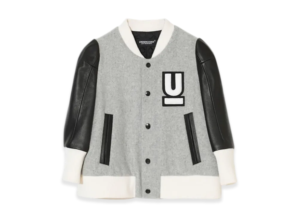 UNDERCOVER Wool Stadium Jumper "Gray"