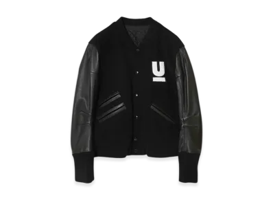UNDERCOVER Wool Stadium Jumper "Black"