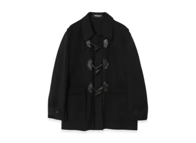 UNDERCOVER Wool Duffle Coat "Black"