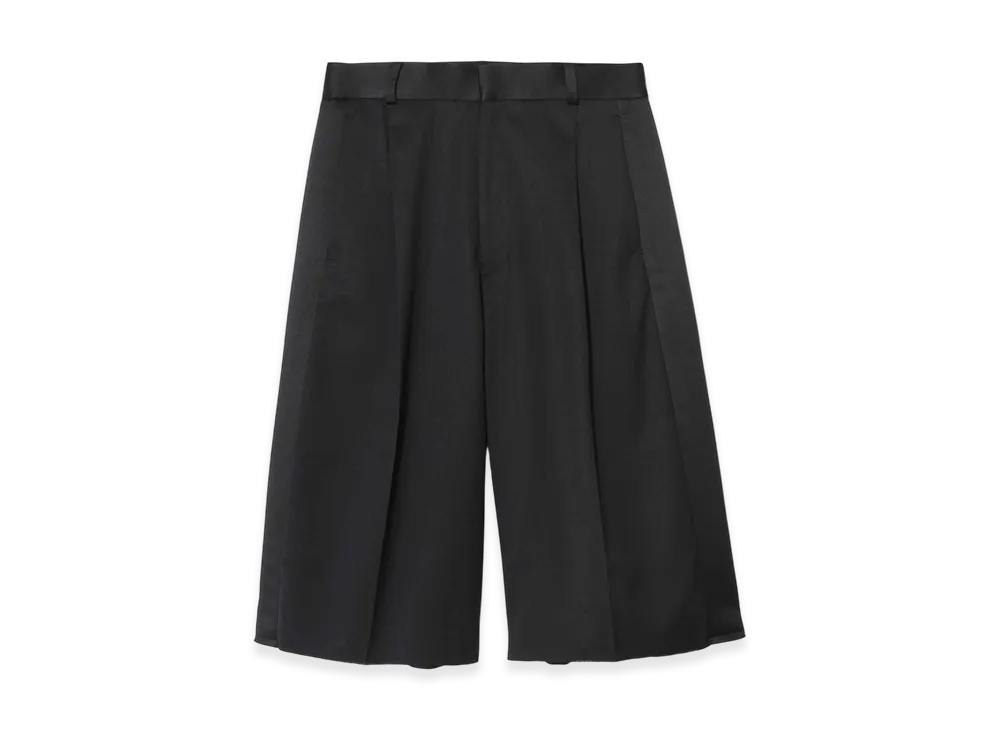 UNDERCOVER Wool Polyester Half Pants "Black"