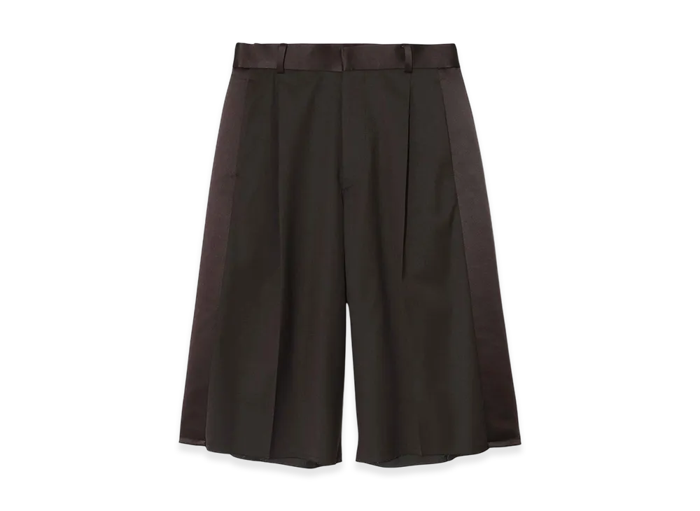 UNDERCOVER Wool Polyester Half Pants "Brown"