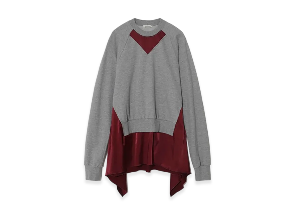 UNDERCOVER Cotton French Terry Sweatshirt Pullover "Top Gray"