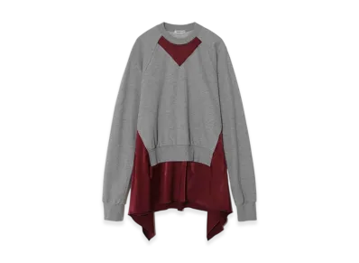 UNDERCOVER Cotton French Terry Sweatshirt Pullover "Top Gray"