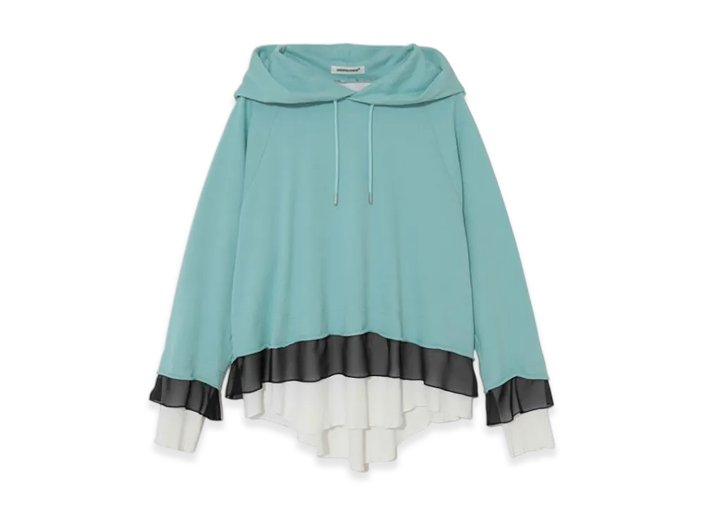 UNDERCOVER Cotton French Terry Sweatshirt Hoodie "Light Blue"