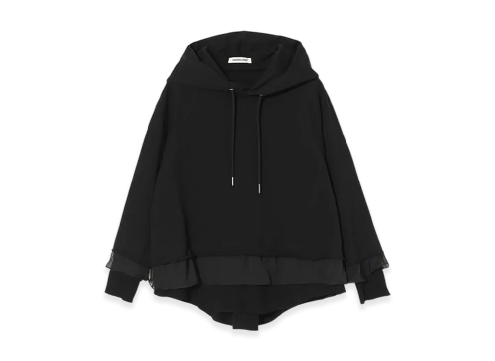 UNDERCOVER Cotton French Terry Sweatshirt Hoodie "Black"