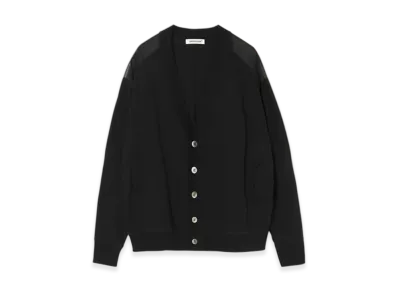 UNDERCOVER Cotton T-shirt Custom Cardigan "Black"