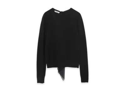 UNDERCOVER Wool Cotton Knit Pullover "Black"