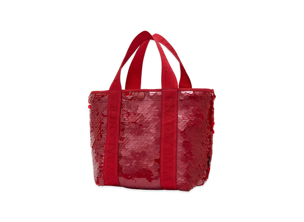UNDERCOVER 2-Way Sequin Tote Bag "Red"