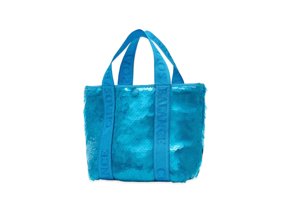 UNDERCOVER 2-Way Sequin Tote Bag "Blue"
