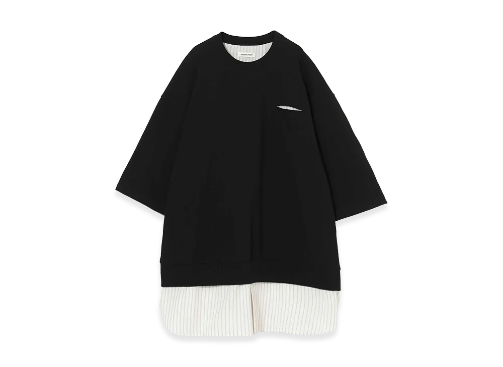 UNDERCOVER Cotton Sweat T-shirt "Black"