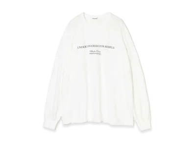 UNDERCOVER Cotton Rayon Long Sleeve T-shirt "Off White"